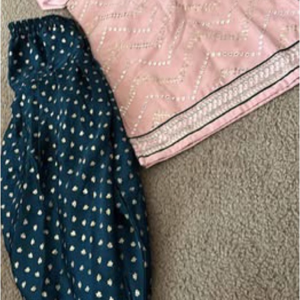 Kids Pink and Blue Pajama Set Indian